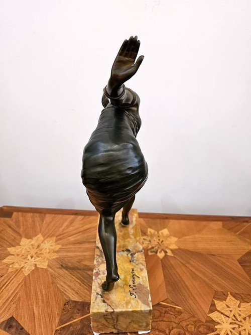Art Deco Bronze „Orientänzerin“