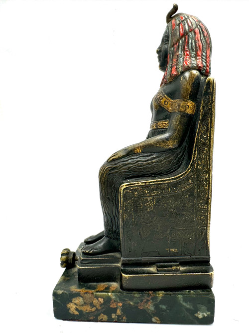 Bergman - Bronze Erotique De Vienne Déité Égyptienne