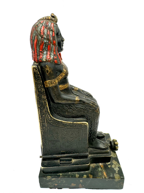 Bergman - Bronze Erotique De Vienne Déité Égyptienne