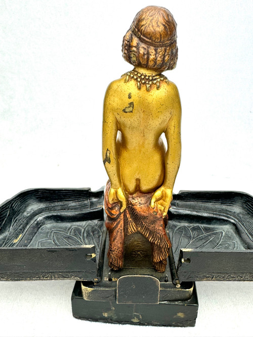 Bergman - Bronze Erotique De Vienne Déité Égyptienne