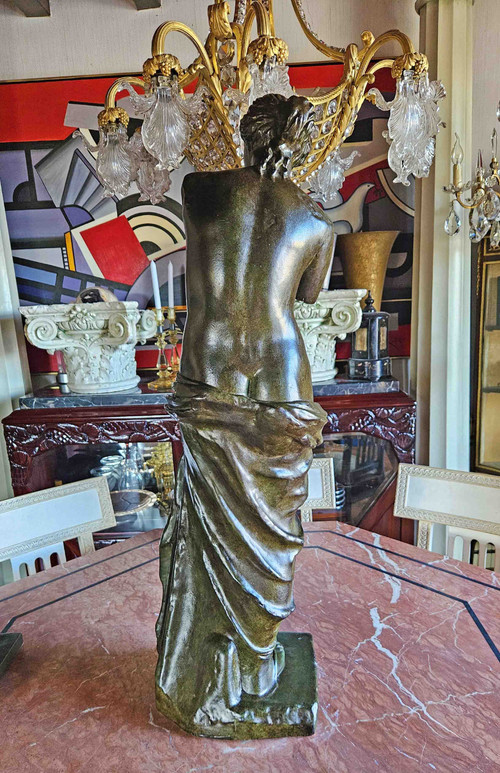 Venere Di Milo Con Patina Bronzo Ht 87 Cm