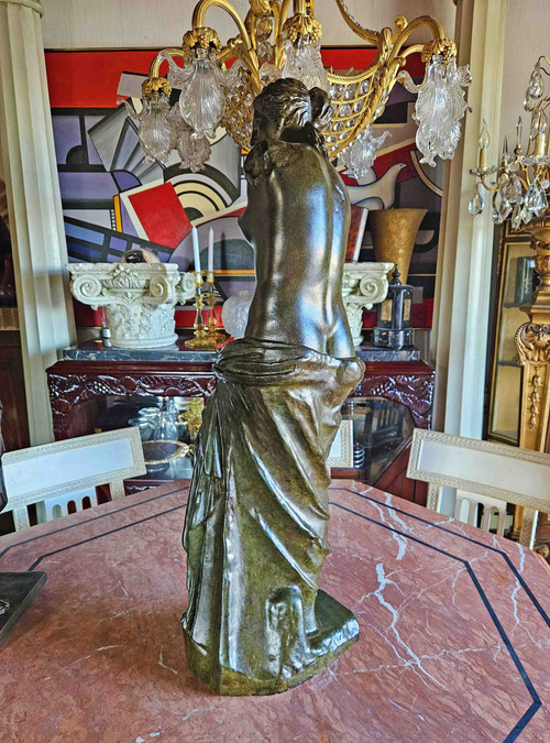 Venere Di Milo Con Patina Bronzo Ht 87 Cm