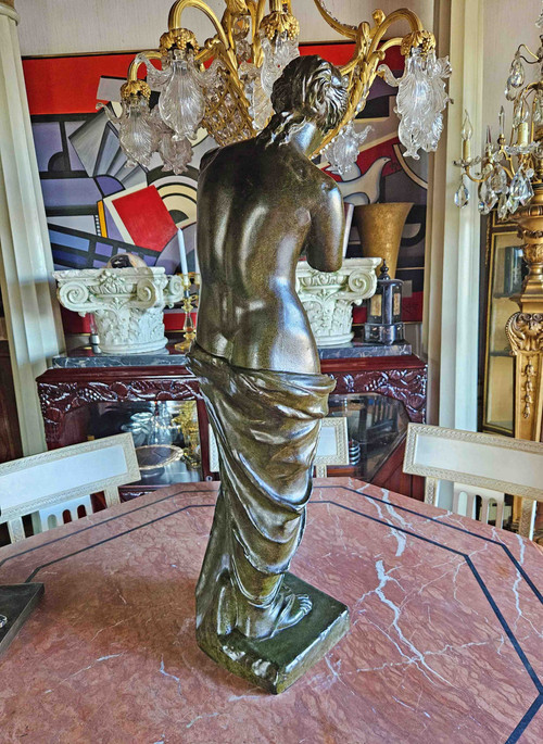 Venere Di Milo Con Patina Bronzo Ht 87 Cm