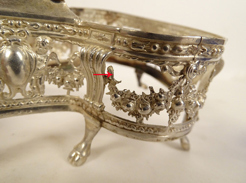 Pair of Louis XVI Silver Double Salt Cellars Farmers General Paris 1782 18th Century