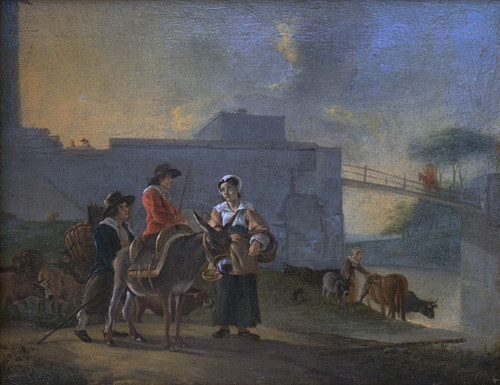 Famille Paysans Jan Asselyn (1610/1652) (entourage)