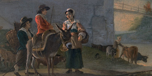 Famille Paysans Jan Asselyn (1610/1652) (entourage)