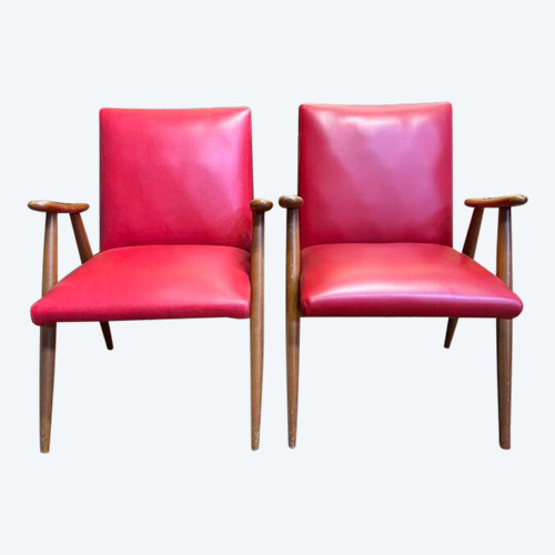 Paar Grasshopper-Sessel, 1950