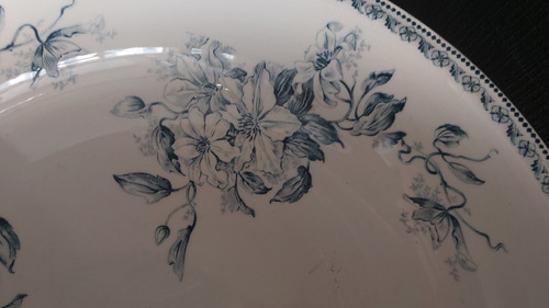 Elegante set da toilette in stile Liberty 