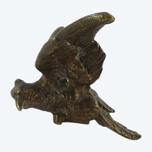 PAPPAGALLINO piccolo in bronzo