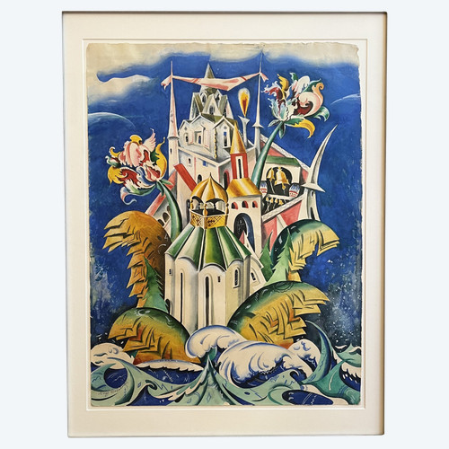 Serge TCHEKHONINE (1878-1936), „Verzaubertes Schloss“