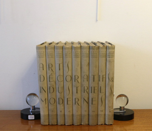 Paire de presse papiers modernistes