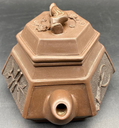 TERRACOTTA TEAPOT