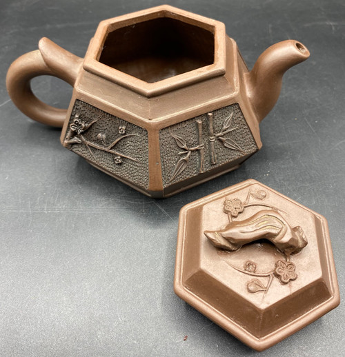 TERRACOTTA TEAPOT