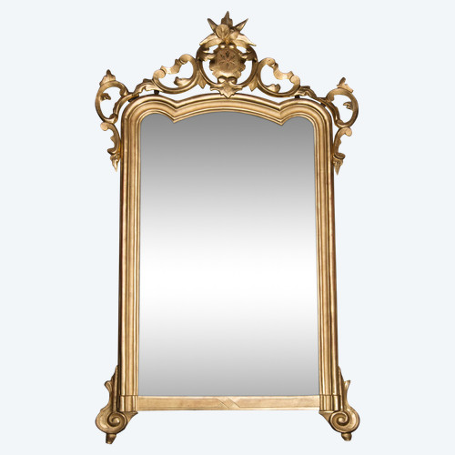 Miroir Ancien époque 19ème Siècle Naples