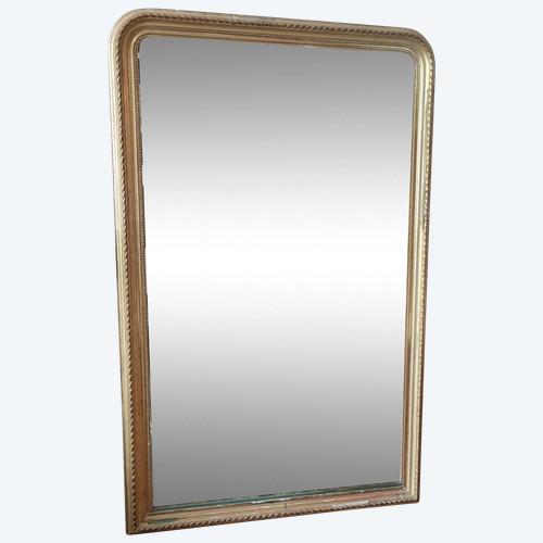 Very large Louis Philippe gilded mirror