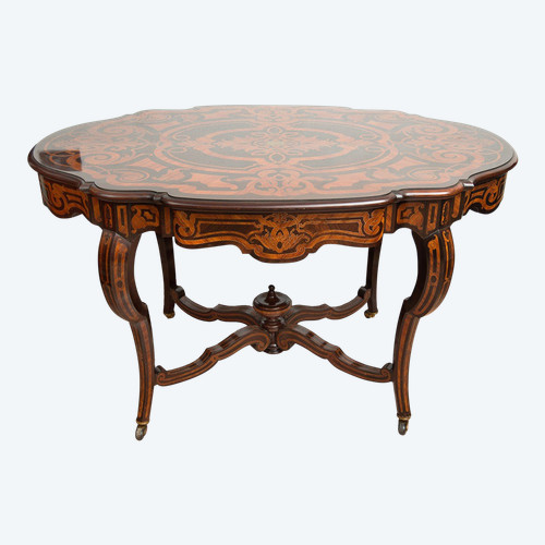 Table ancienne Française Napoléon III, époque 19ème Siècle.