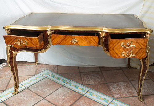 Vecchia Scrivania Napoleone III Francia XIX Secolo.