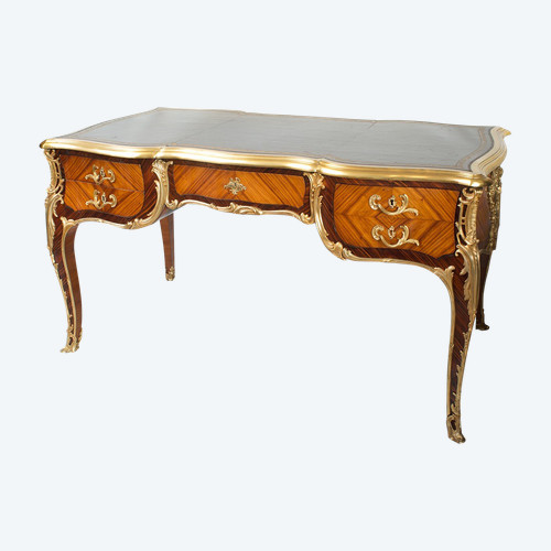 Vecchia Scrivania Napoleone III Francia XIX Secolo.