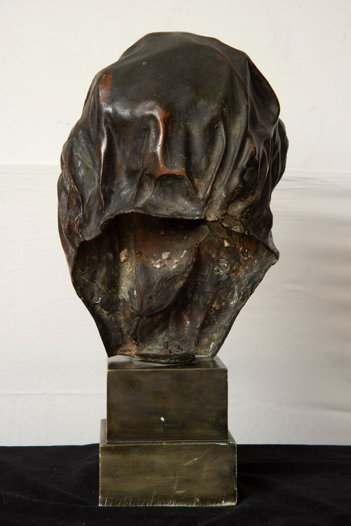Sculpture En Bronze Ancienne Naples. Epoque 20ème Siècle. signèe Gemito