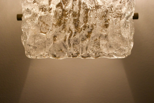 Paires d’appliques Murano “Ice Glass” (30 cm)