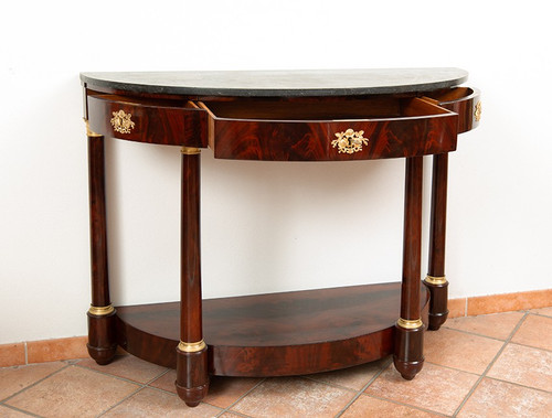 Console Ancienne d'époque 19ème Siècle.