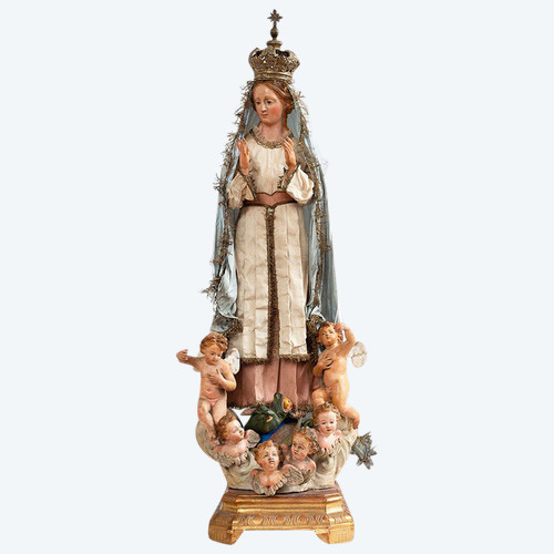 Antike neapolitanische Skulptur Neapel 19. Jahrhundert.