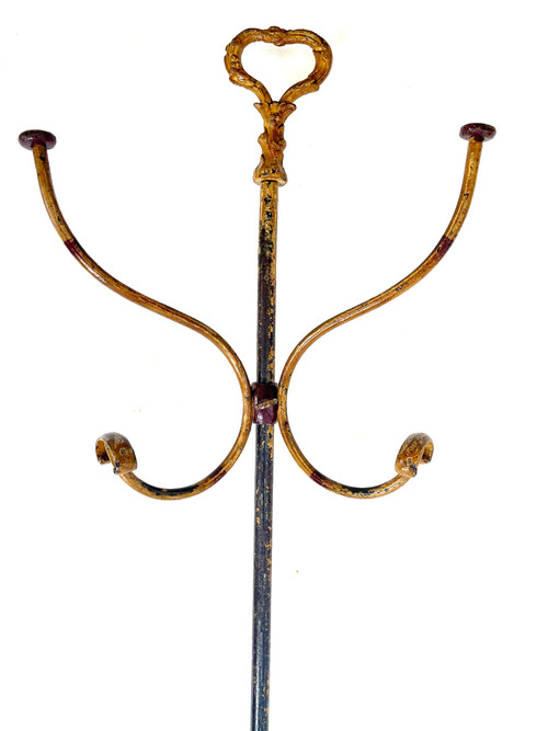 Porte-manteau et porte-parapluie en fonte des années 30 - Art Déco, Brasseries Parisiennes
