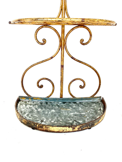 Porte-manteau et porte-parapluie en fonte des années 30 - Art Déco, Brasseries Parisiennes