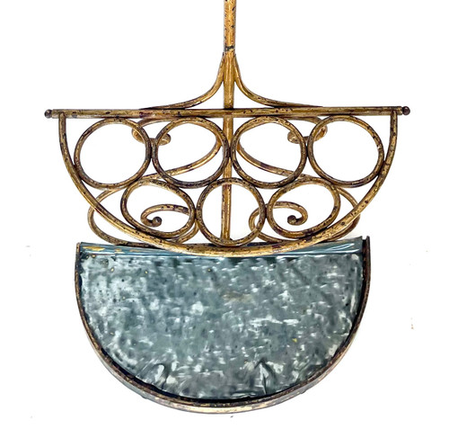 Porte-manteau et porte-parapluie en fonte des années 30 - Art Déco, Brasseries Parisiennes