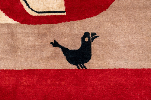 Arazzo tessuto a mano ispirato a Le Corbusier. Giugno 2023. LS58035509E