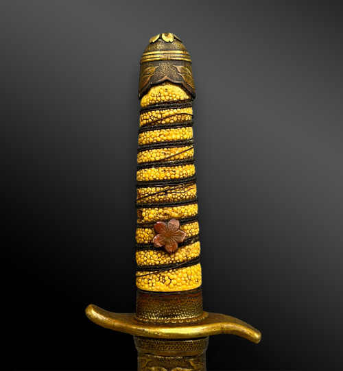 DAGUE d’OFFICIER de MARINE, modèle 1883 - Japon - Période Showa (1926-1989)