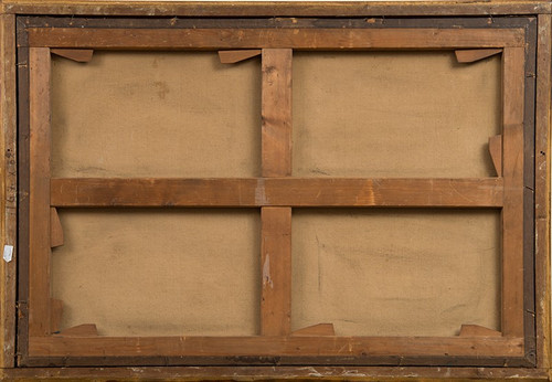 Tableau Ancienne Huile Sur Toile Représentant Vénus Et Adonis. France 18ème Siècle.