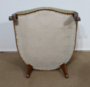  Paire de Fauteuils dits Crapaud, époque Napoléon III – Milieu XIXe 