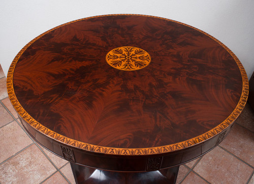 Table ancienne Napolitaine style Smith Epoque 19ème Siècle.