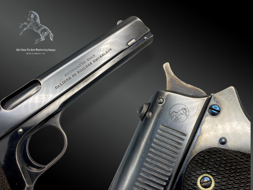 Pistola automatica Colt 38 1° tipo detta “modello 1900” Stati Uniti – Brevetto 1897