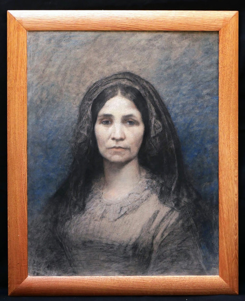 Augustin FEYEN-PERRIN, Porträt von Anne Christine Jacquemod