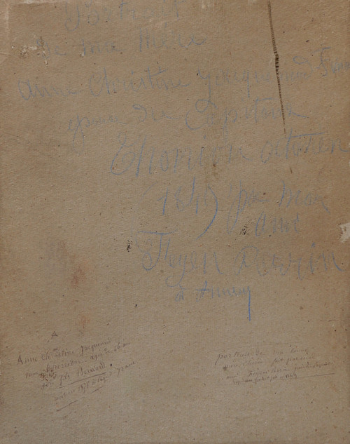 Augustin FEYEN-PERRIN, Porträt von Anne Christine Jacquemod