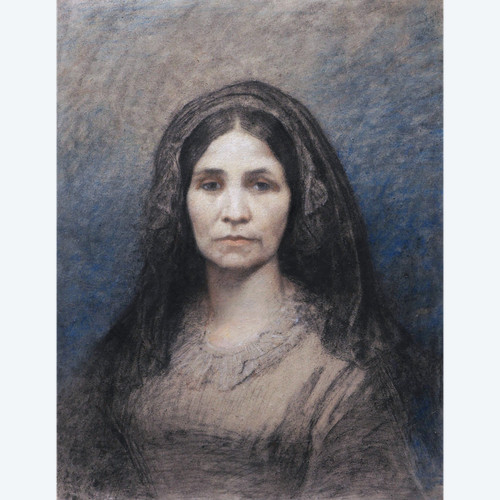 Augustin FEYEN-PERRIN, Porträt von Anne Christine Jacquemod