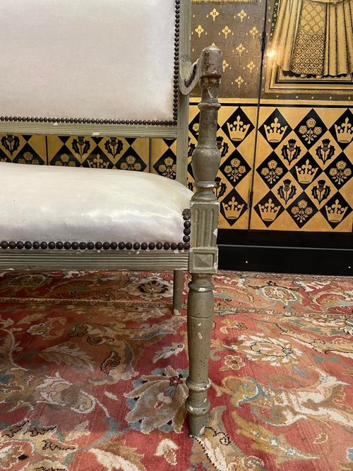 Louis XVI style bench