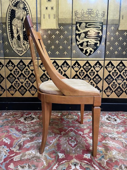 Set of 6 Empire style gondola chairs