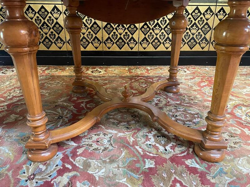 Tavolo da pranzo quadrato o rotondo in stile Luigi XIV