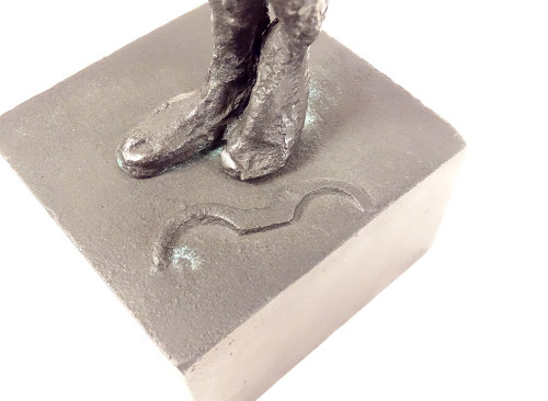 Bronze Sculpture Naked Woman Bow Archer Paul Guiramand Paris School 20th Century