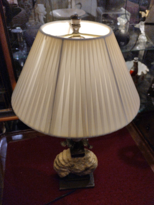 Lampe - Ammonite - Bolette Natanson - Jean-charles Moreux - V. 1940.