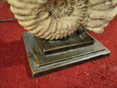 Lampe - Ammonite - Bolette Natanson - Jean-charles Moreux - V. 1940.