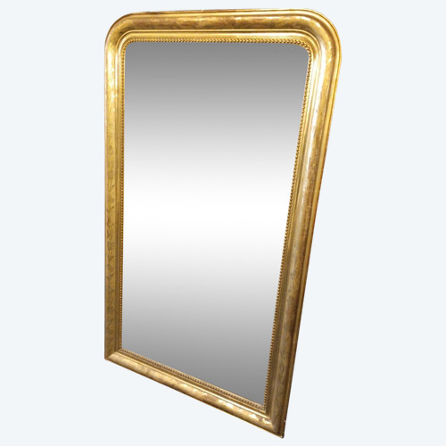 Mirror - Louis-Philippe - Gilded Wood - C. 1880.