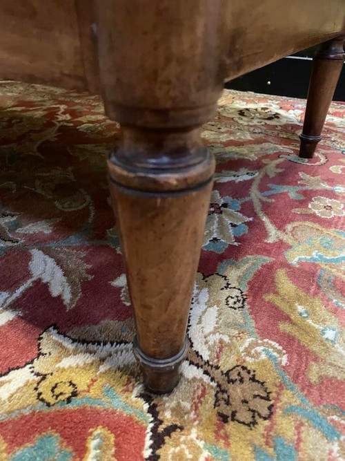 Commode d’époque Louis XVI en noyer et merisier Restaurée 