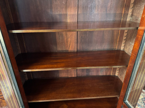 LIBRARY - LOUIS XVI STYLE DISPLAY CABINET