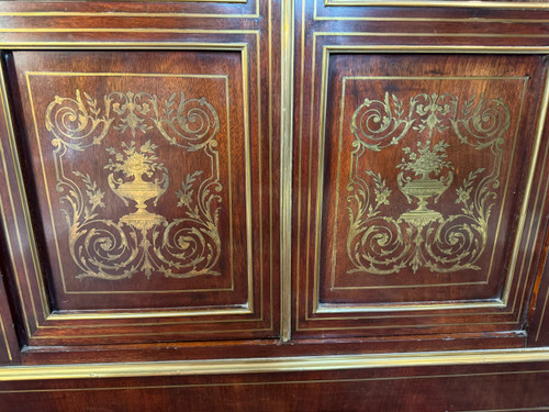 LIBRARY - LOUIS XVI STYLE DISPLAY CABINET