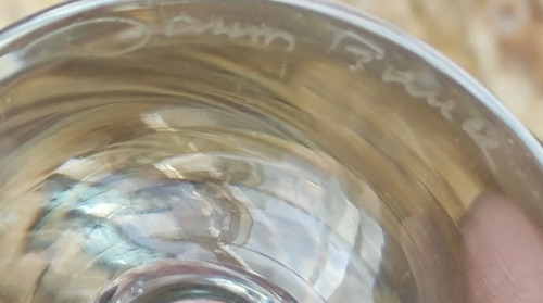 Set of 40 Daum France Crystal Glasses Orval Model