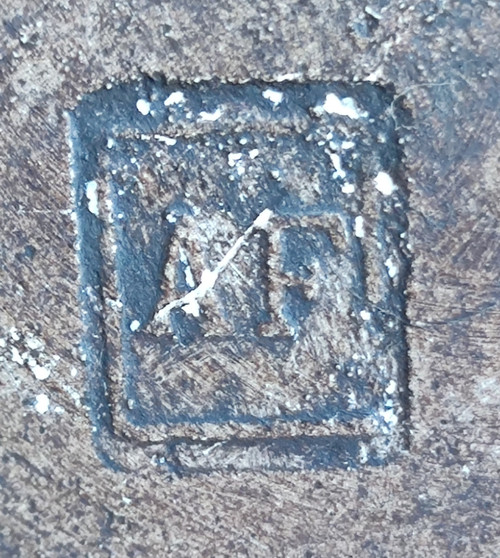 Pair of Ancient Nubian Servant Characters Needle Holders